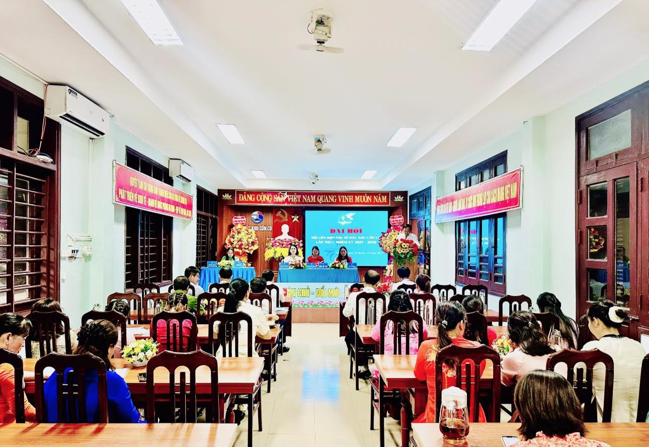 Đại hội Hội Liên hiệp phụ nữ đặc khu Cồn Cỏ lần thứ I, nhiệm kỳ 2025 – 2030