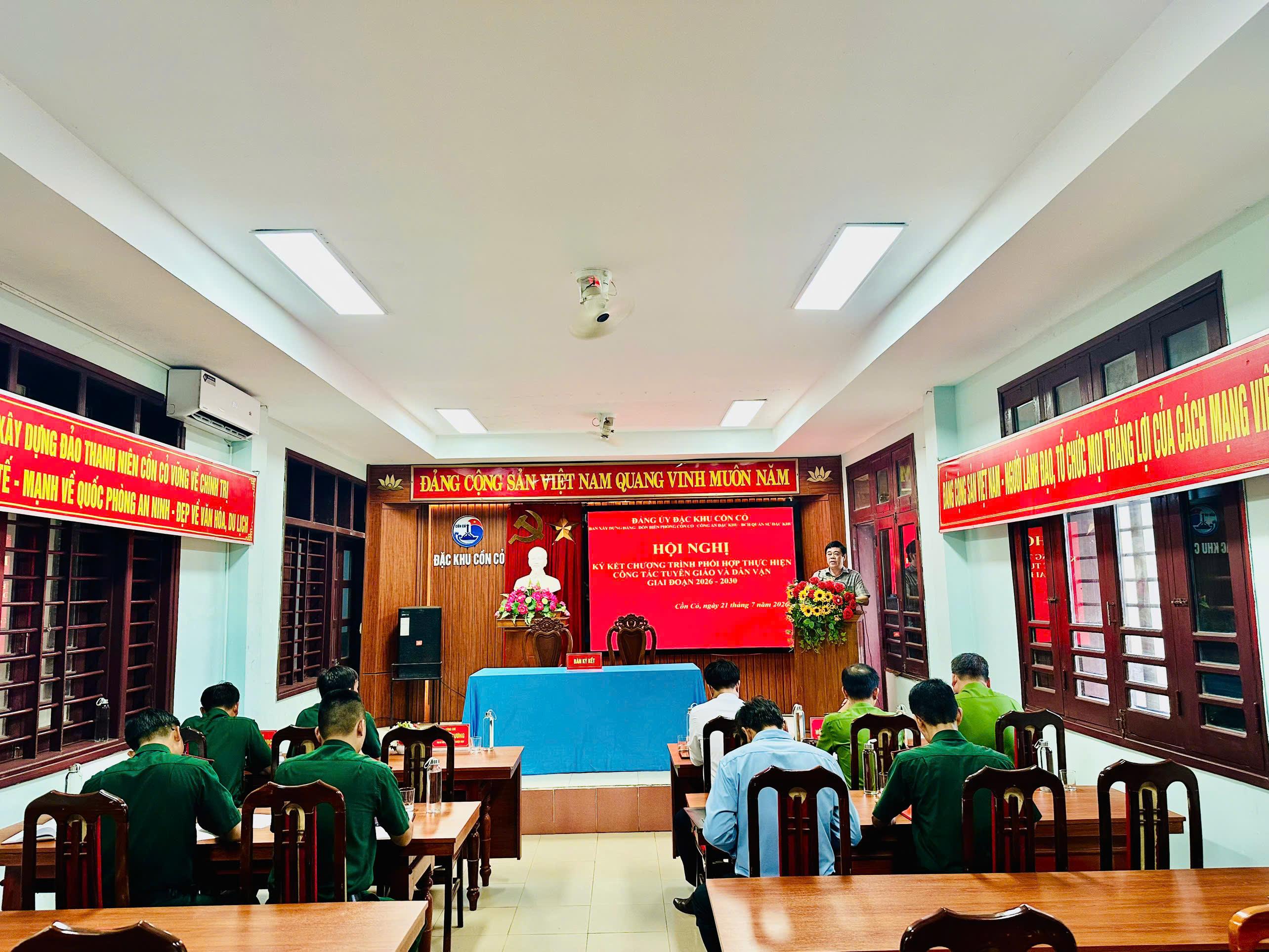 Hội nghị ký kết Chương trình phối hợp thực hiện công tác Tuyên giáo, Dân vận giai đoạn 2026 - 2030