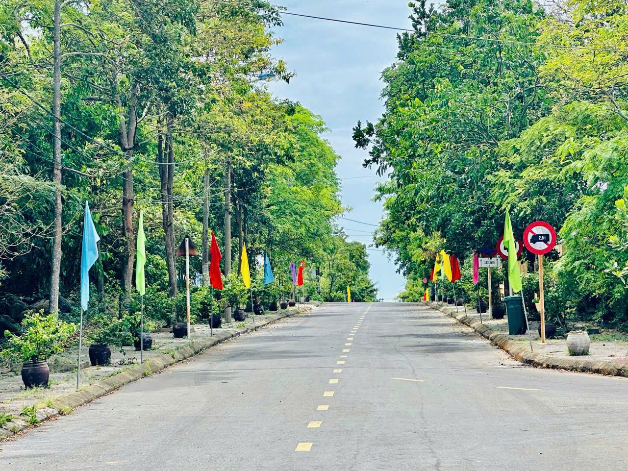Cồn Cỏ rực rỡ cờ hoa chào mừng Đại hội Đảng bộ Đặc khu lần thứ I, nhiệm kỳ 2025 - 2030