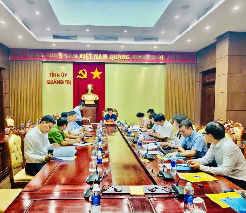 Ban Thường vụ Tỉnh uỷ Quảng Trị duyệt nội dung Đại hội Đảng bộ đặc khu Cồn Cỏ