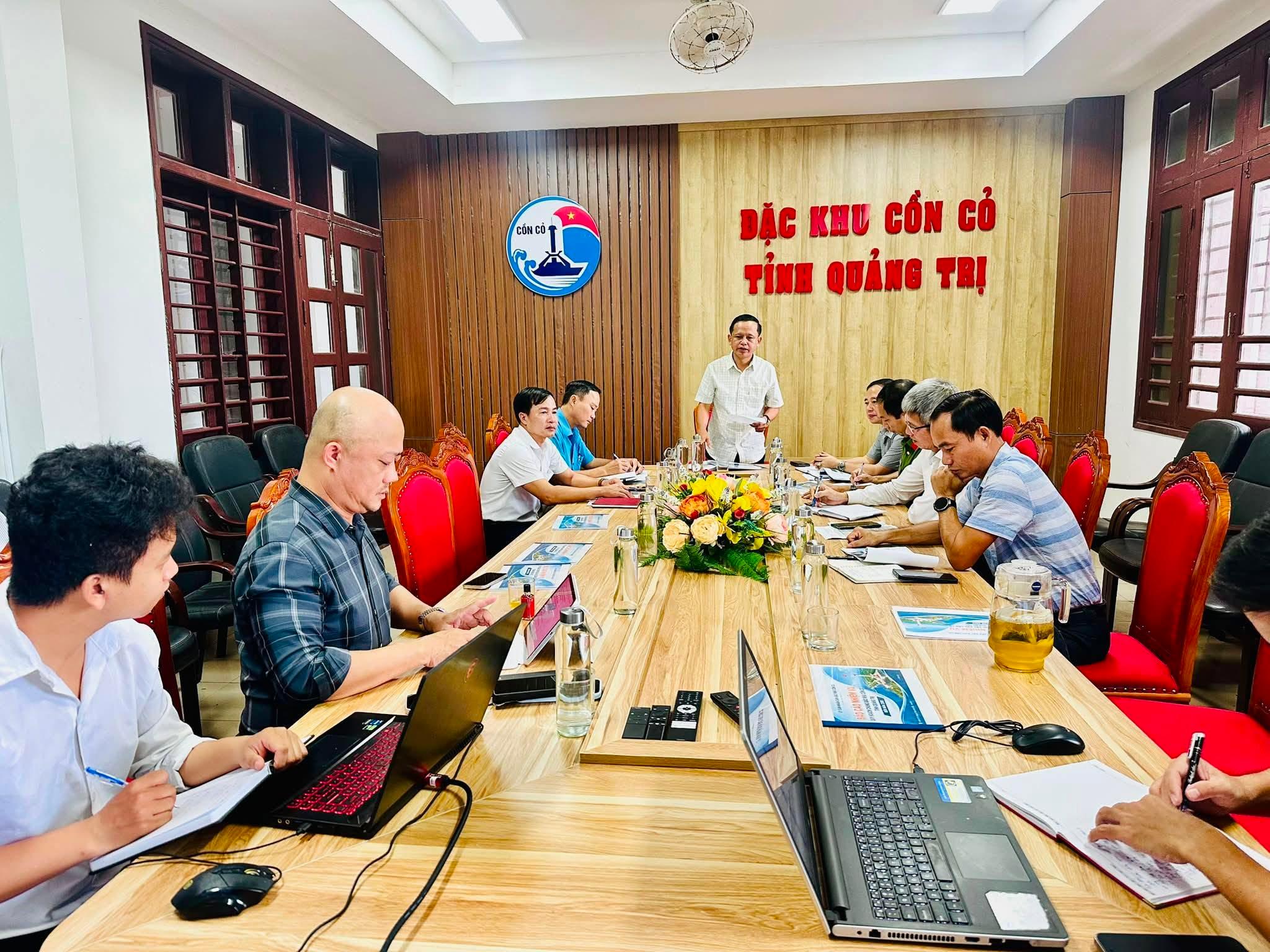 Hội đồng thẩm định tổ chức thẩm định nhiệm vụ Quy hoạch chung đặc khu Cồn Cỏ đến năm 2050