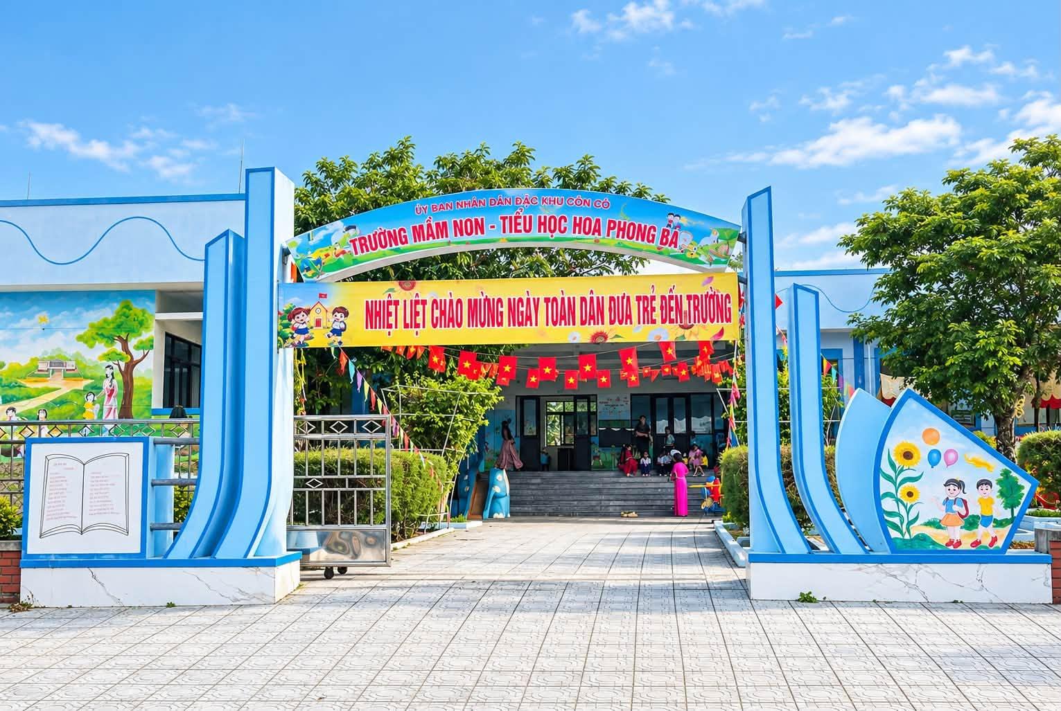 Trường Mầm non - Tiểu học Hoa Phong Ba tổ chức Lễ khai giảng năm học mới 2026 - 2027
