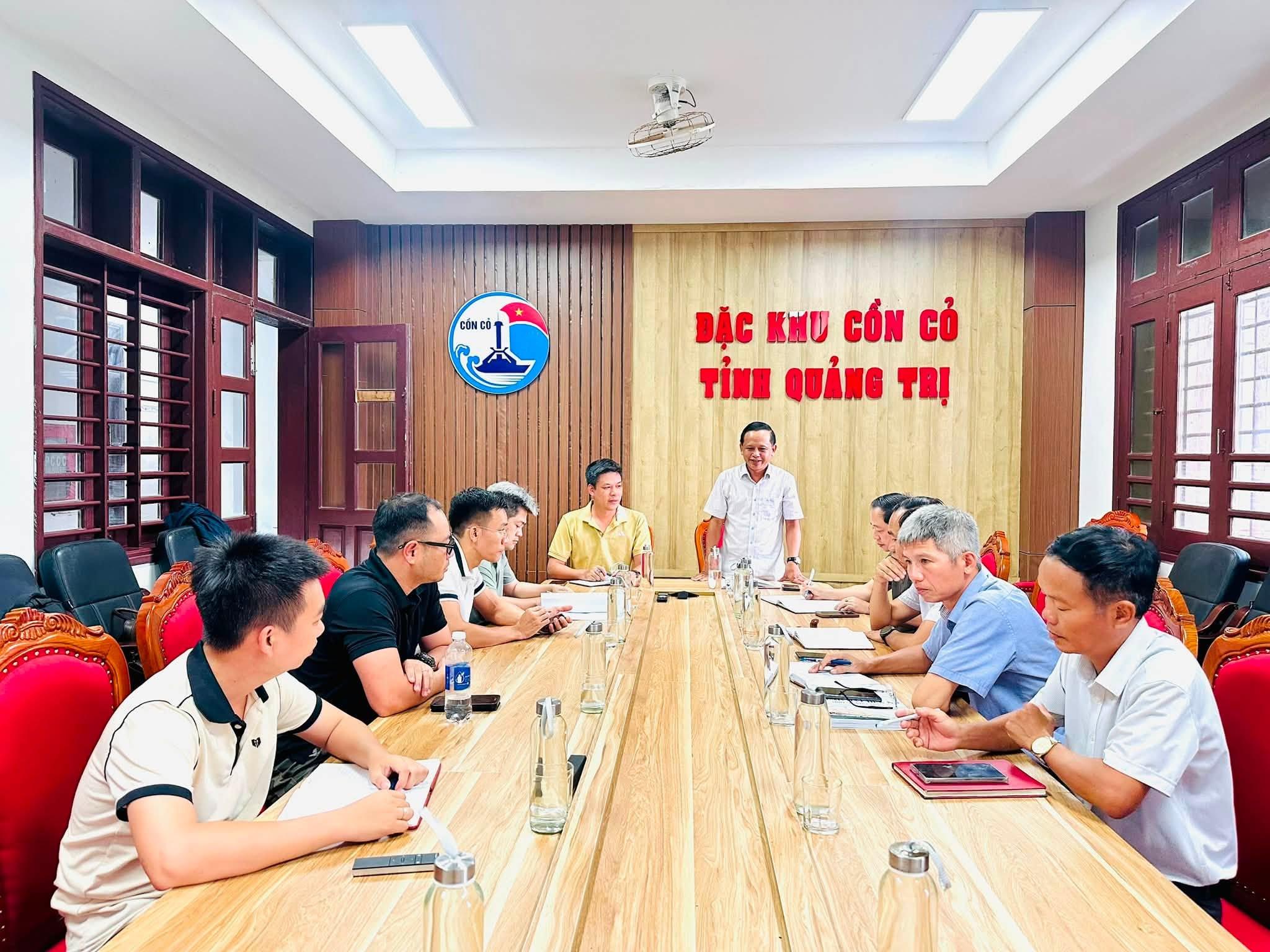 Đặc khu Cồn Cỏ làm việc với Tập đoàn Sun Group